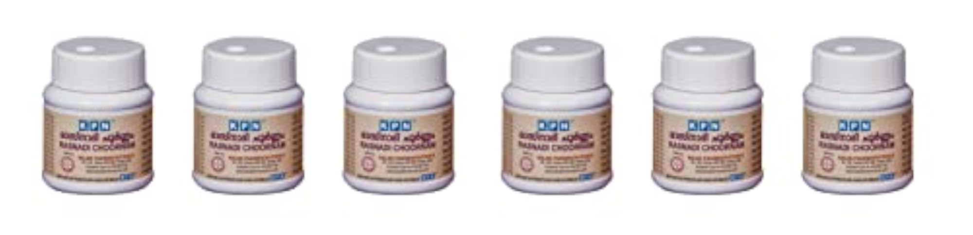 KPN Rasnadi Choornam Herbal Powder, Pack of 6